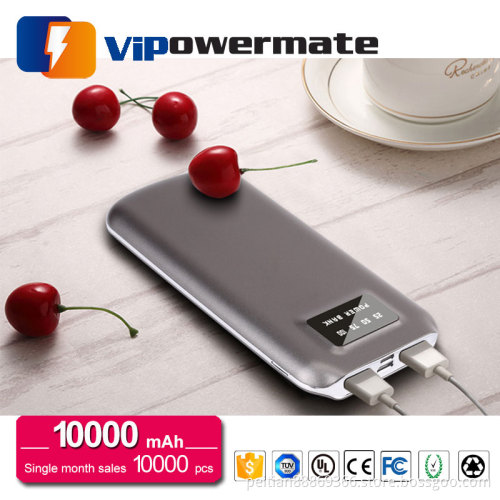 China new innovative product 10000mah fashionable usb portable power bank external battery for tablet